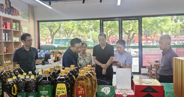 省供销社来常开展供销系统品牌建设调研
